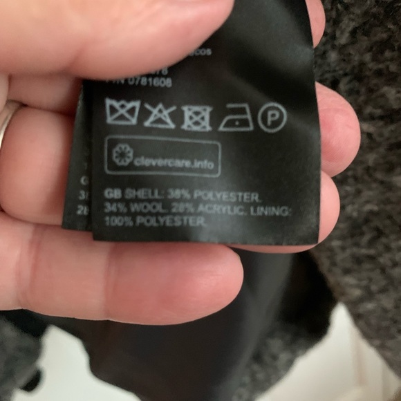 H&M Wool Blend Coat size Large - Picture 7 of 14